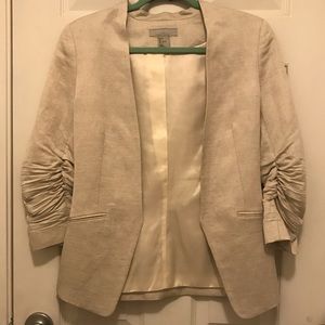Cream blazer